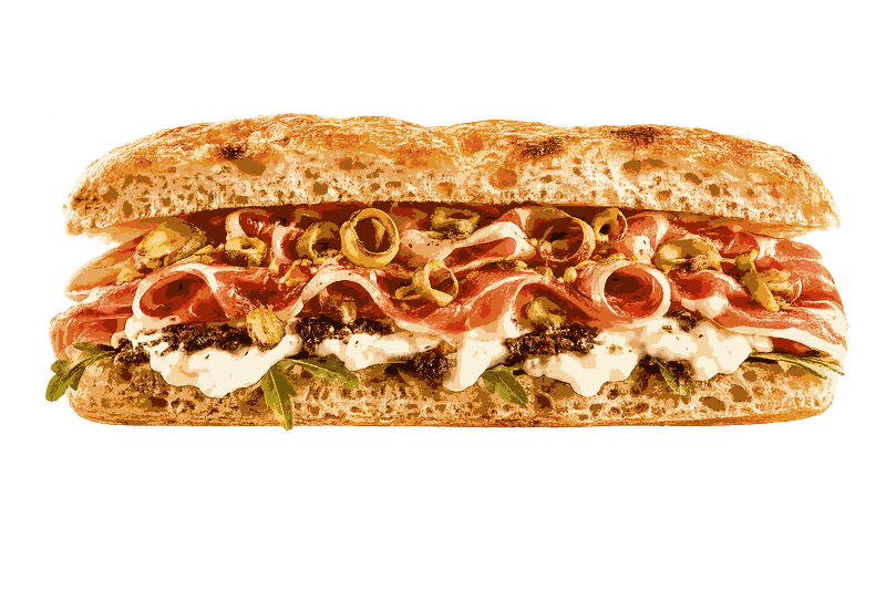 Focaccia Prosciutto